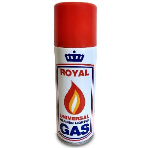 CARTOUCHE DE GAZ UNIVERSELLE, RECHARGE BUTANE - 200 mL