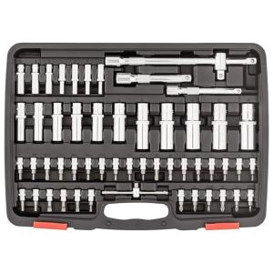 MALLETTE JEU DE DOUILLES, OUTILLAGE A MAIN 172 PIECES - VIGOR