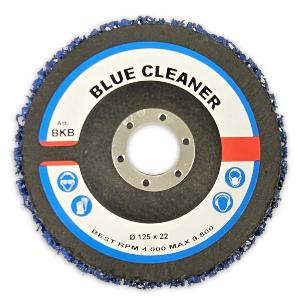 ROUE DE DECAPAGE AGRESSIF 125 MM BLEU (2 DISQUES)