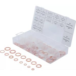 ASSORTIMENT DE JOINTS DE VIDANGE CUIVRE EN POUCES - 75 PIECES