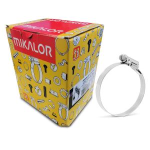 BOÎTE 50 COLLIERS DE DURITE MIKALOR - SERRAGE 70-90 MM - INOX 316 W5