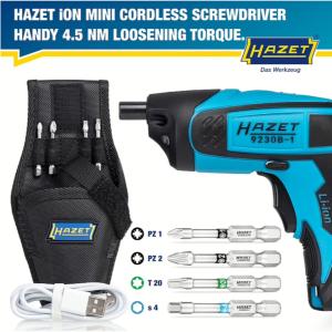 VISSEUSE DEVISSEUSSE COMPACTE SANS FIL (3,7V/2,5 Ah) AVEC ACCESSOIRES