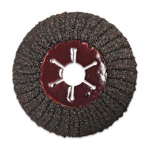 LOT DE 5 DISQUES ABRASIFS SEMI RIGIDE, FLEXIBLE GRAIN DE 36, Ø 115 mm