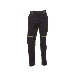 PANTALON DE TRAVAIL LEGER TISSU U4 STRETCH WORLD BLACK CARBON U-POWER