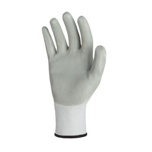 LOT DE 3 PAIRES DE GANTS DE TRAVAIL ENDUIT NITRILE, LEGER, RESISTANT