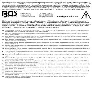 THERMOMETRE LASER NUMERIQUE BGS, -50°C A +500°C