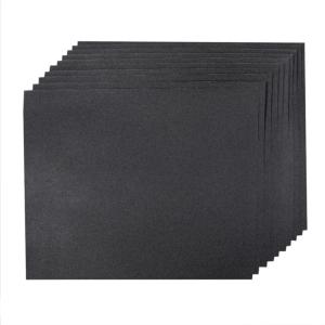 10 FEUILLES DE PAPIER ABRASIF à L'EAU WATERPROOF PONÇAGE HUMIDE & SEC