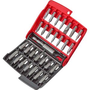 FACOM JEU 28 EMBOUTS DE VISSAGE PLAT, CRUCIFORME PH PZ, 6 PANS, TORX