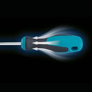 JEU 6 TOURNEVIS PLATS ET CRUCIFORMES, MANCHE ANTIDERAPANT ERGONOMIQUE