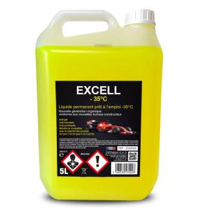 LIQUIDE DE REFROIDISSEMENT UNIVERSEL -35 5 LITRES JAUNE