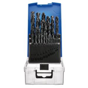 COFFRET FORETS METAUX HSS, MECHES DE 1 A 13 mm, BOITE DE 25 FORETS