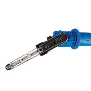 PONCEUSE, LIME ELECTRIQUE  BANDE ETROITE + 10 BANDES ABRASIVES