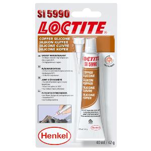 PATE A JOINT CARTER MOTEUR SILICONE CUIVRE LOCTITE 5990, TUBE 40 ml