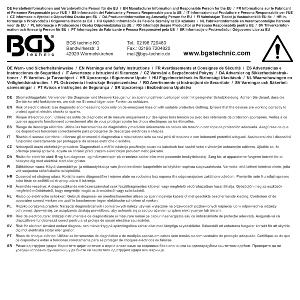 APPAREIL DE DIAGNOSTIC OBD2 / EOBD - BGS TECHNIC